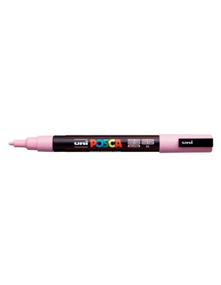 POSCA PC-3M Rosa claro 186519 Pack 6 Unid