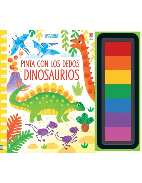 Dinosaurios pinta con los dedos