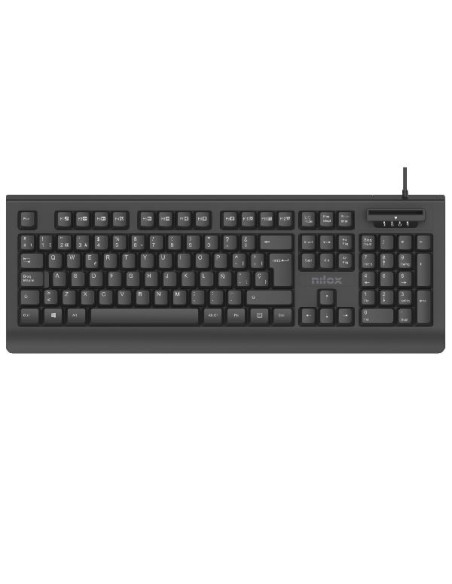 TECLADO LECTOR DNI USB ESPANOL