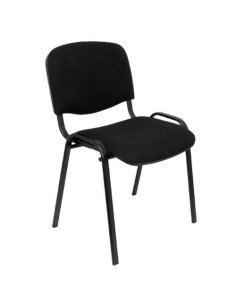 1 SILLA CONFIDENTE MODELO ALCARAZ TELA NEGRO PIQUERAS Y CRESPO PACK426ARAN840