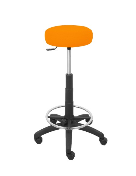 Taburete Tolosa bali naranja claro