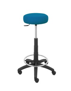 Taburete Tolosa bali verde petróleo