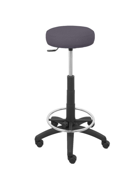 Taburete Tolosa bali gris oscuro