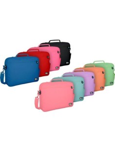 BANDOLERA BITS ampBOBS COLOR AZUL CLARO 38X28X6 CM