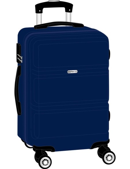 TROLLEY CABINA 20 SAFTA TRAVEL NAVY BLUE 345x55x20cm