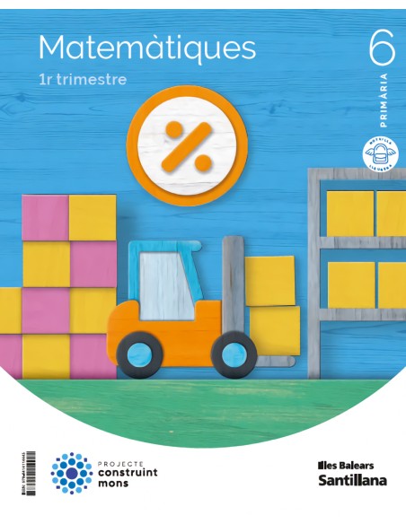 MATEMATIQUES 6EPRIMARIA CONSTRUINT MONS BALEARS 2023