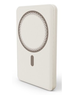 Magnetic Powerbank 5000 mAh Cargador inalámbrico Champán