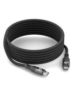Magnet Roll cable cable USB USB 2.0 1,5 m USB C 0,48 Gbit/s 60 W Negro
