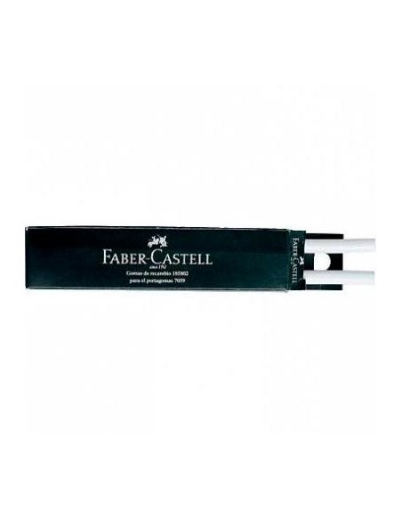 FABER CASTELL RECAMBIO PORTAGOMA 7059 PRONTO -CAJA 2U-