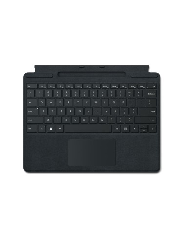 Surface Pro Signature Keyboard QWERTY Microsoft Cover port Negro