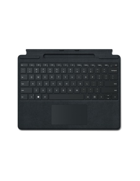 Surface Pro Signature Keyboard QWERTY Microsoft Cover port Negro