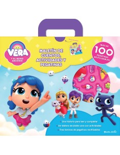 Vera y el Reino Arcoiris Maletin de cuentos actividades y pegatinas