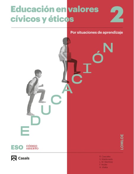 Educacion en valores civicos y eticos 2 ESO LOMLOE ANDALUCIA