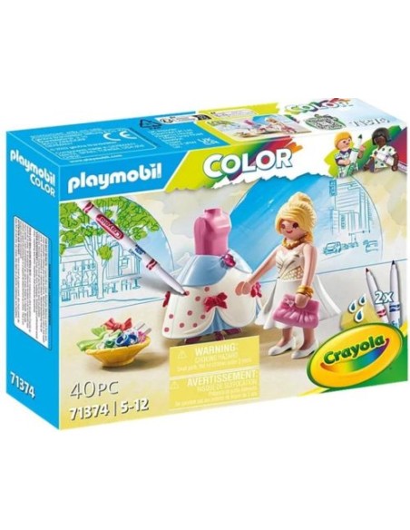 DISENADORA DE MODA PLAYMOBIL COLOR