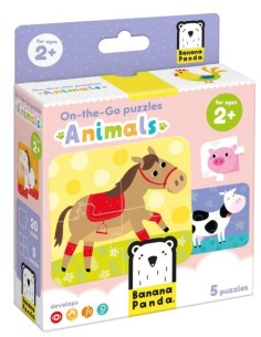 ON THE GO PUZZLE ANIMALS 2 ANOS