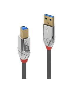 36661 cable USB 1 m USB 3.2 Gen 1 (3.1 Gen 1) USB A USB B Cromo, Gris