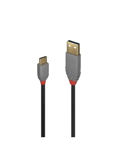 36888 cable USB 3 m USB 2.0 USB A USB C Negro, Gris
