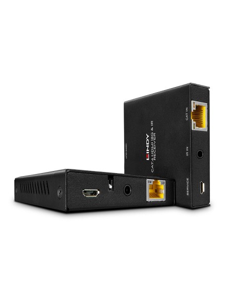 38205 extensor audio/video Transmisor y receptor de señales AV Negro