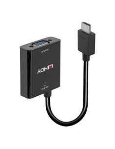 38291 adaptador de cable de vídeo 0,1 m HDMI tipo A (Estándar) VGA (D-Sub) Negro