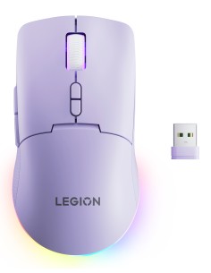 Legion M220 ratón Juego Ambidextro RF Wireless + Bluetooth + USB Type-C Óptico 5000 DPI