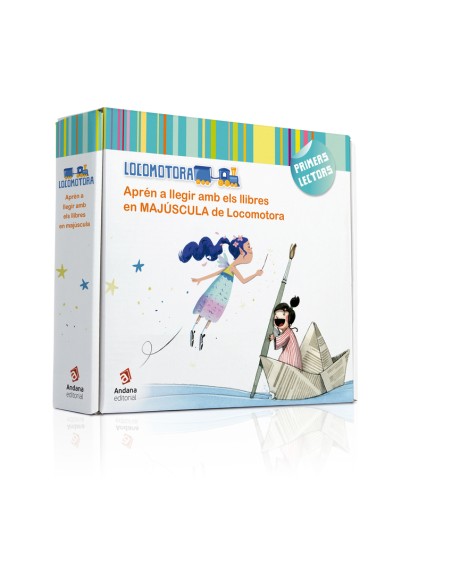 APREN A LLEGIR AMB ELS LLIBRES EN MAJUSCULA DE LOCOMOTORA