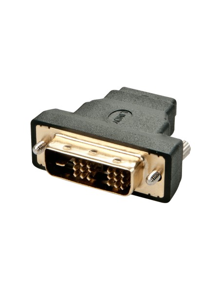 41228 cambiador de género para cable HDMI-A FM DVI-D M Negro
