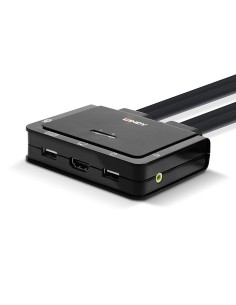 42345 interruptor KVM Montaje en rack Negro