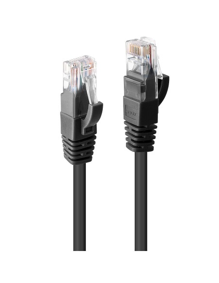 48079 cable de red Negro 3 m Cat6 U/UTP (UTP)