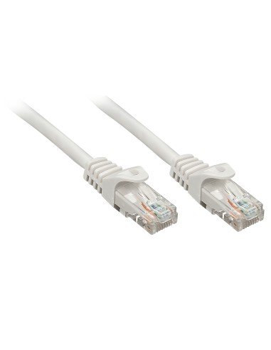 RJ-45/RJ-45 Cat6 3m cable de red Gris U/UTP (UTP)