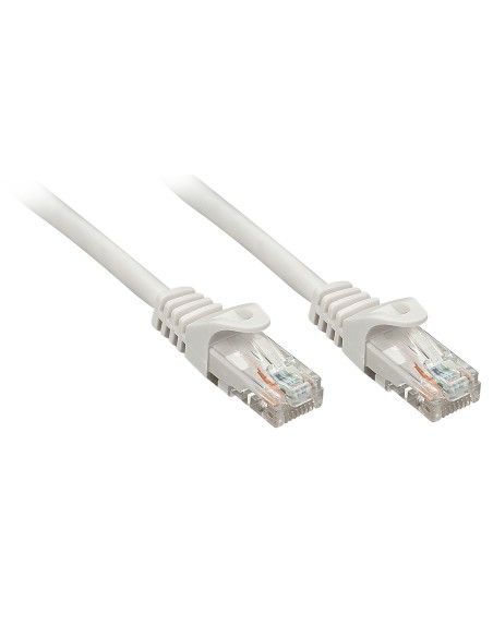 RJ-45/RJ-45 Cat6 5m cable de red Gris U/UTP (UTP)