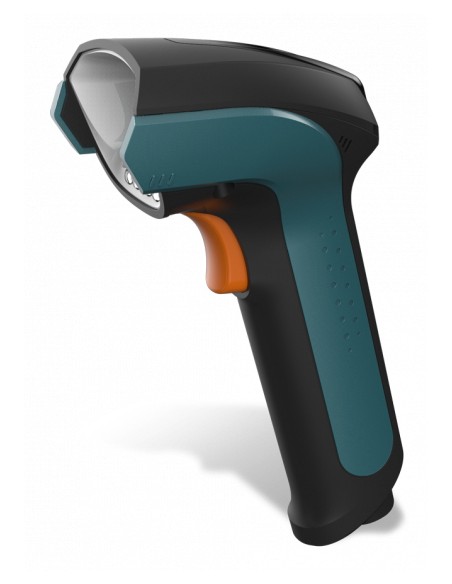 NVH220 Lophius Bluetooth Lector de códigos de barras portátil 1D/2D CMOS Negro, Verde