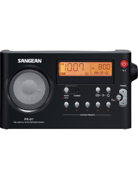 PR-D7 Black Portátil Digital Negro