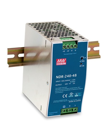 DIS-N240-48 unidad de fuente de alimentación 240 W Acero inoxidable