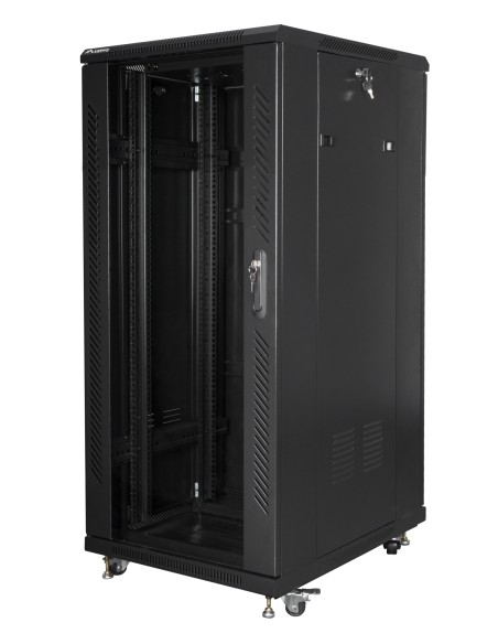 FF01-6827-12BL armario rack 27U Rack o bastidor independiente Negro