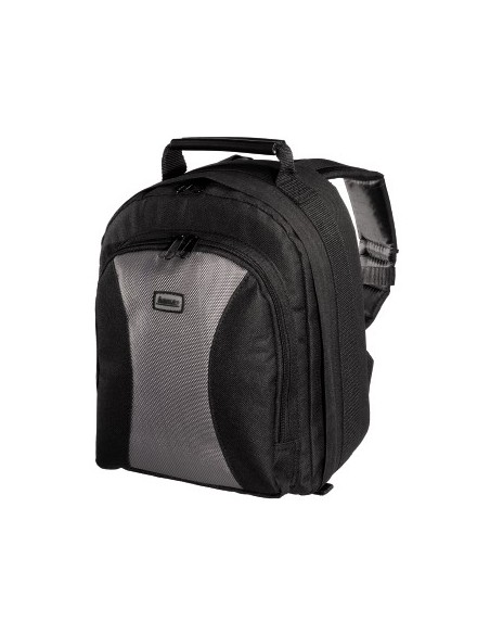 | Mochila para cámara de fotos, con bolsillos, asa de transporte, separadores interiores, color negro