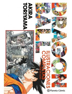 DRAGON BALL ILUSTRACIONES DE LUJO