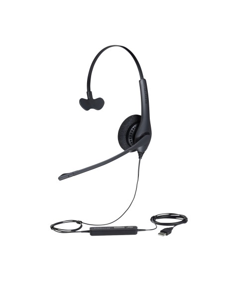 Biz 1500 Mono USB Auriculares Alámbrico Diadema Oficina/Centro de llamadas Bluetooth Negro