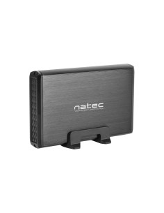 NKZ-0448 caja para disco duro externo Caja de disco duro (HDD) Negro 3.5"