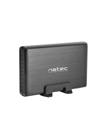 NKZ-0448 caja para disco duro externo Caja de disco duro (HDD) Negro 3.5"