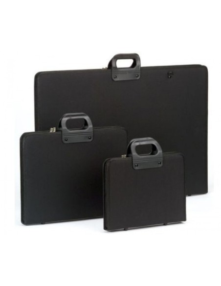 CARPETA DIBUJO NYLON A3 MICHEL NEGRO