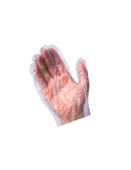 PAQ 100 GUANTES POLIETILENO FRUTERIA