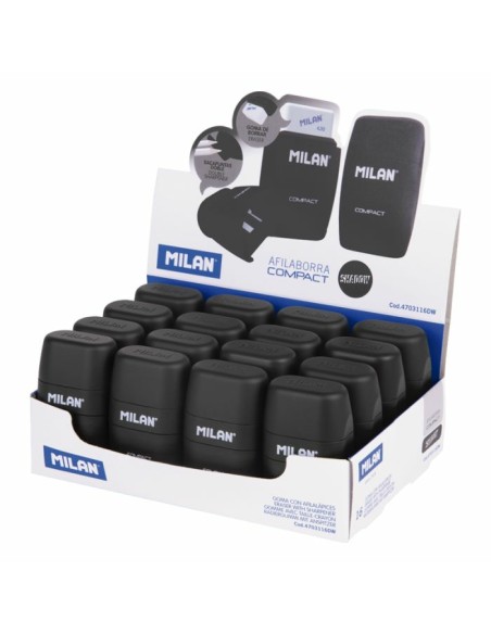 Shadow Sacapuntas manual Negro 4703116DW Pack 1 Unid