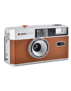 603002 videocámara Cámara analógica compacta 35 mm Marrón, Plata