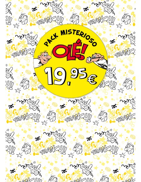 Pack misterioso Ole amarillo Ole Mortadelo