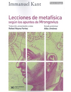 LECCIONES DE METAFISICA SEGIN LOS APUNTES DE MRONGOVIUS
