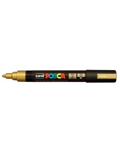 POSCA PC-5M Oro 176446000 Pack 6 Unid