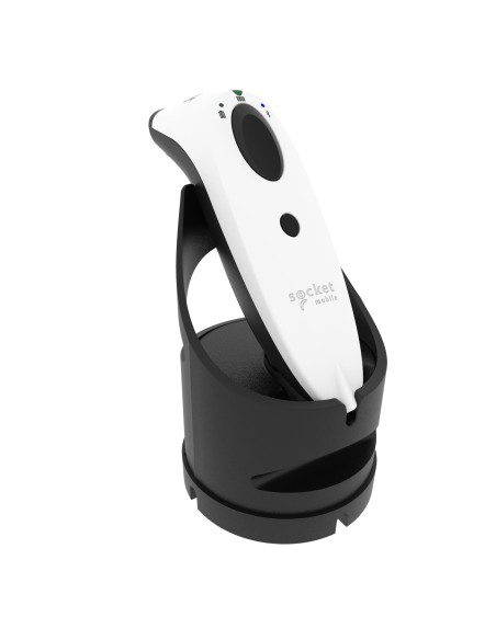 S720 Lector de códigos de barras portátil 1D/2D Lineal Negro, Blanco