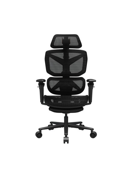 Terminator Air Silla para videojuegos universal Asiento de malla Negro