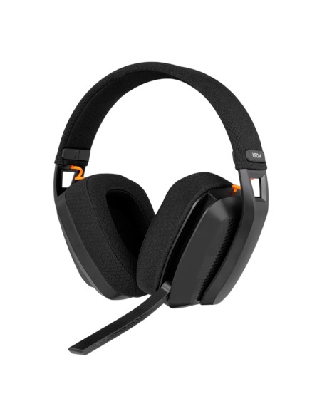 NXKROMKANJIBK auricular y casco Auriculares Inalámbrico y alámbrico Diadema Juego USB Tipo C Bluetooth Negro