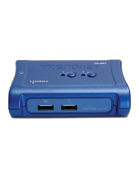 TK-207K interruptor KVM Azul